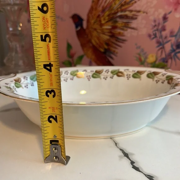 Noritake Cordova Pattern 5215 Porcelain Serving Bowl 5215 Made in Japan - Picture 6 of 8